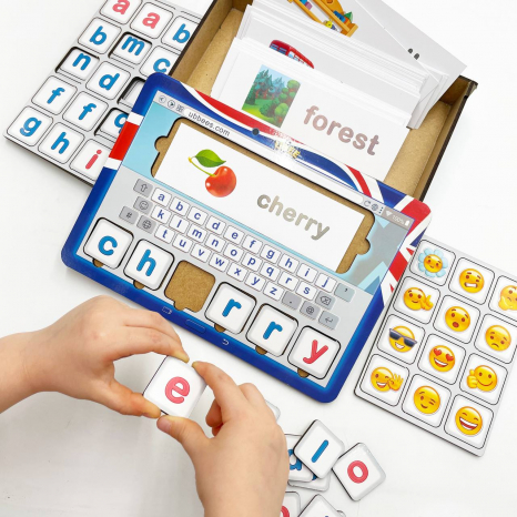 Планшет для читання (англійська мова) Збери слово по картинці ПСД254 Ubee
