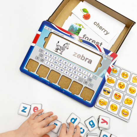 Планшет для читання (англійська мова) Збери слово по картинці ПСД254 Ubee