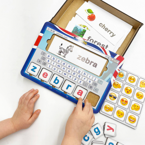 Планшет для читання (англійська мова) Збери слово по картинці ПСД254 Ubee