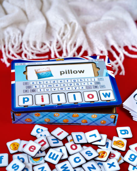 Планшет для читання (англійська мова) Збери слово по картинці ПСД254 Ubee