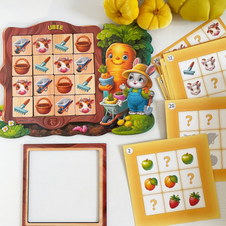 Деревянная развивающая игра «Судоку» Ubee ПСД 297