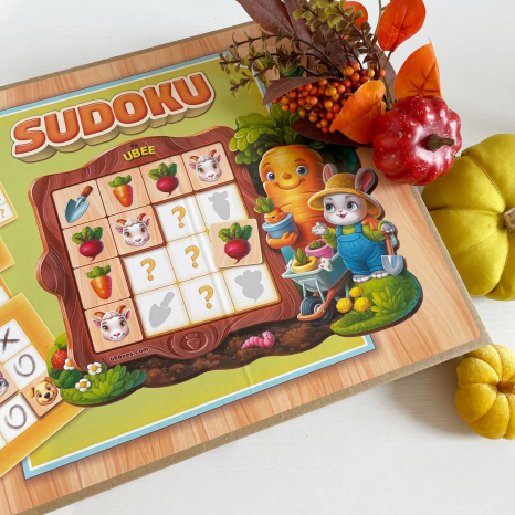 Деревянная развивающая игра «Судоку» Ubee ПСД 297