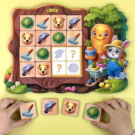Деревянная развивающая игра «Судоку» Ubee ПСД 297