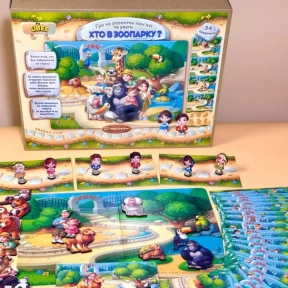 Игра на развитие памяти и внимания Кто в зоопарке Ubee