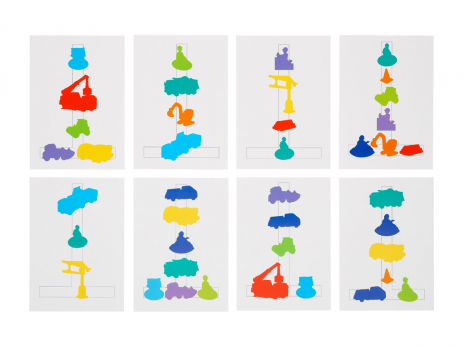 Игра на липучке с карточками "Строительная площадка" Ань-Янь. ПСФ037