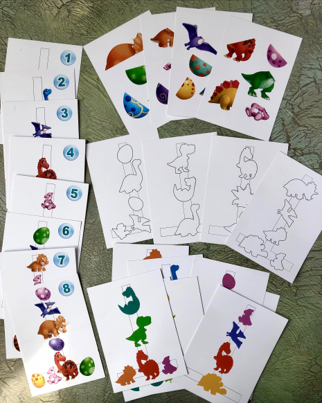 Дерев'яна настільна гра на липучках "Долина динозаврів" Ань-Янь. ПСФ038