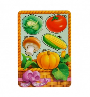 Вкладиші більш-менш "Кошик з овочами - 2", Ubee, ПСФ043