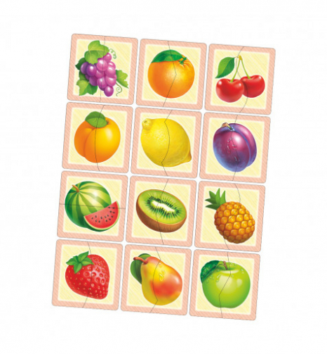 Пазл "Половинки. Фрукти" Ань-Янь. ПСФ075