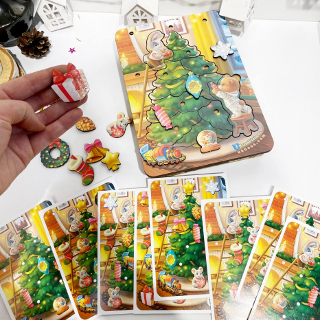 Гра 2 в 1 Ялинка маленька Ань-Янь ПСФ093