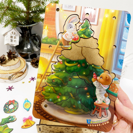 Гра 2 в 1 Ялинка маленька Ань-Янь ПСФ093