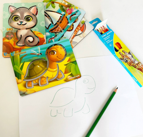 Трафарети великі Ань-Янь ПСФ095