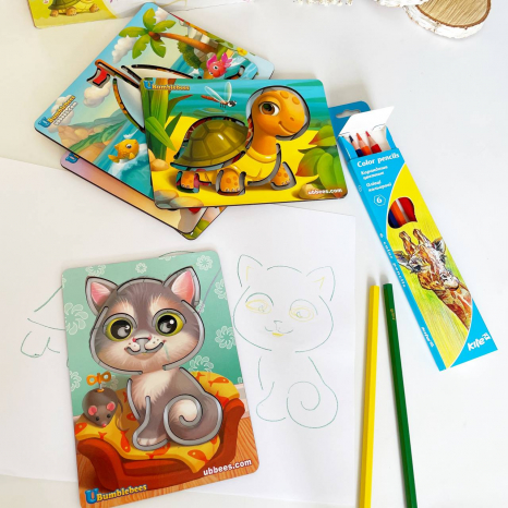 Трафарети великі Ань-Янь ПСФ095