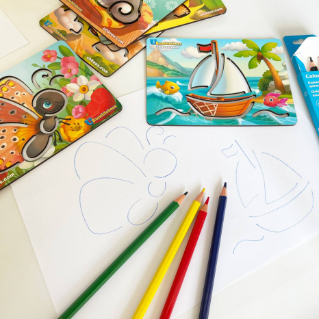 Трафарети великі Ань-Янь ПСФ095