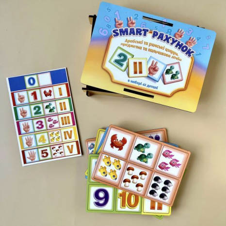 Пазл-сортер "SMART рахунок" Ань-Янь. ПСФ097