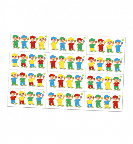 Пазл-сортер "Хлопчики з пончиками" Ань-Янь