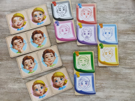 Пазл-сортер Емоції Ань-Янь ПСФ101