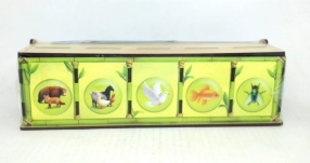 Комодик-сортер "Виды животных" Ань-Янь ПСФ110