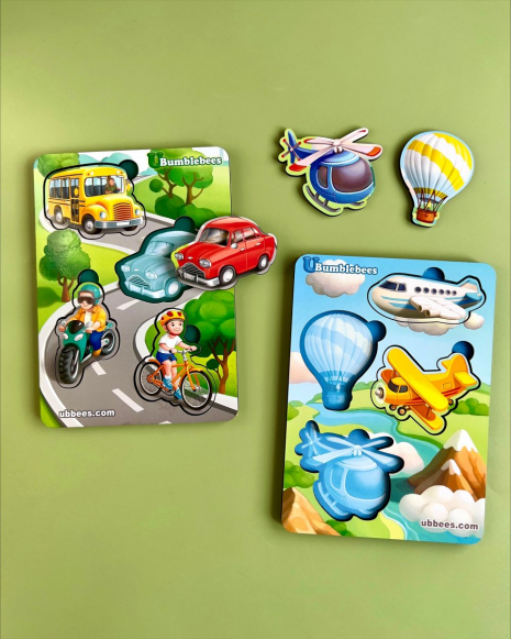 Рамка - вкладыш "Транспорт-1" (фон с подсказкой) Ань-Янь. ПСФ114