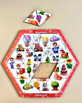 Пазл-головоломка "Цвет и размер" Ань-Янь. ПСФ126