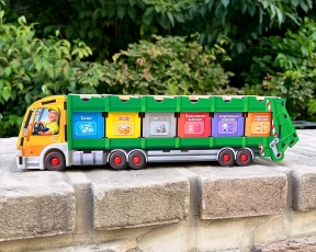 Комодик "Сортування сміття: сміттєвоз" Ань-Янь. ПСФ129