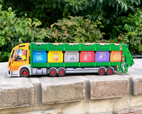 Комодик "Сортування сміття: сміттєвоз" Ань-Янь. ПСФ129