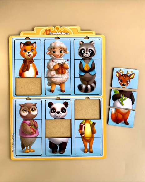 Пазл - сортер Удивительные животные - 2 Ань-Янь ПСФ131