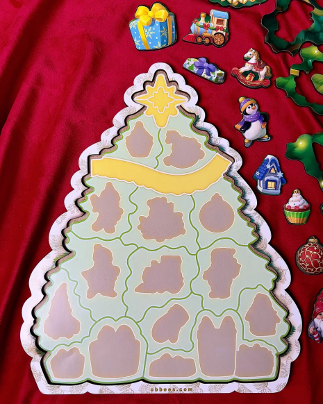 Пазл с подсказкой "Новогодняя елка" Ань-Янь ПСФ137