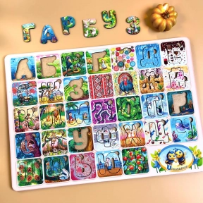 Рамка-вкладка Український алфавіт Абетка ПСФ138 Ань-Янь