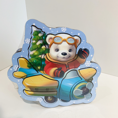 Контурний пазл "Ведмедик" Ань-Янь. ПСФ143