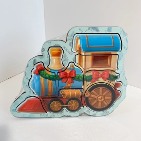 Контурный пазл "Паровоз" Ань-Янь. ПСФ145