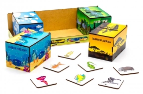 Дерев'яний сортер-монтесорі "Чарівна Природа" Puz-88737 PuzzleOk