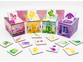 Дерев'яний сортер Монтессорі з фігурками "Принцеса" PuzzleOk