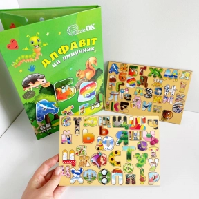 Алфавіт на липучках Puzz-26919