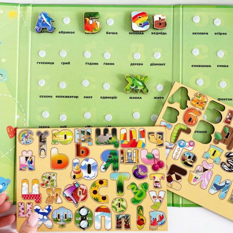Алфавіт на липучках Puzz-26919