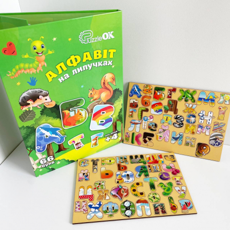 Алфавіт на липучках Puzz-26919