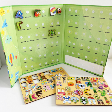 Алфавіт на липучках Puzz-26919