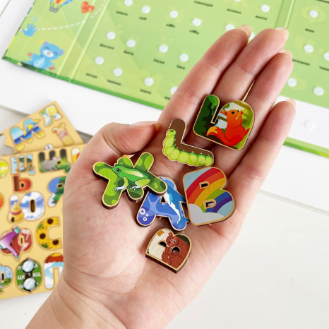 Алфавіт на липучках Puzz-26919