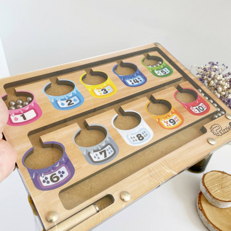 Логічна гра лабіринт "Монтессорі Фарби" Puzz-30966 PuzzleOk