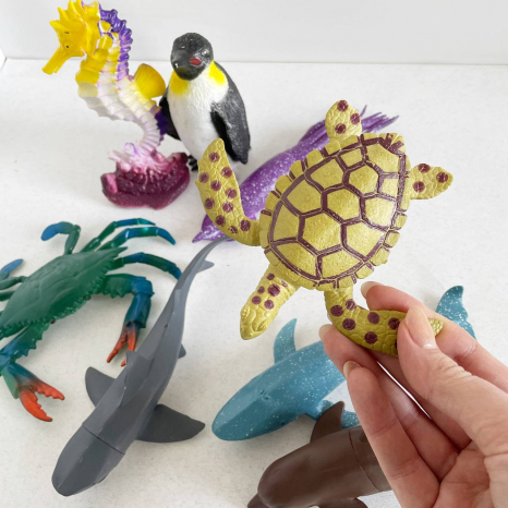 Фігурки тварин: набір морські мешканці Q 502-8