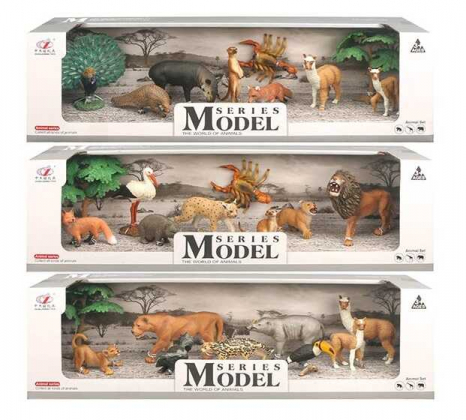 Набір тварин Q9899-D16, 3 вида, в коробці