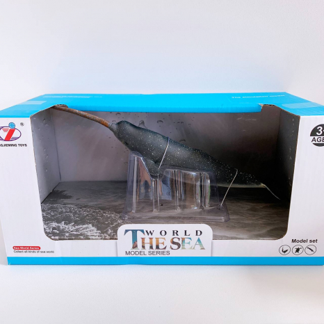 Ігровий набір фігурок тварин Морські жителі Нарвал, Q9899 P20