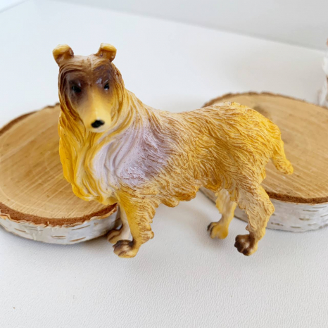 Фигурки животных Собака Колли Q9899-ZJ36 в индивидуальной упаковке (цена за 1 шт.)