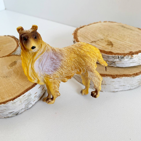 Фигурки животных Собака Колли Q9899-ZJ36 в индивидуальной упаковке (цена за 1 шт.)