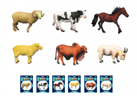 Фігурки тварин Свійські тварини Q9899-ZJ38 в індивідуальному пакуванні (ціна за 1 шт)