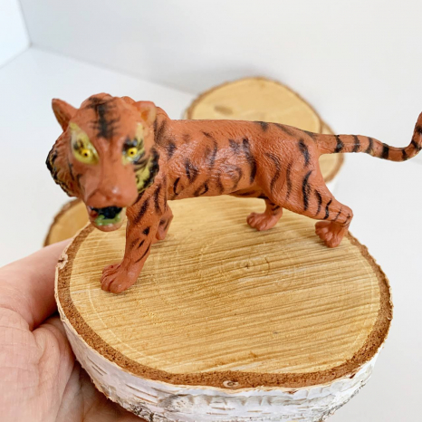 Фігурки тварин Тигр Q9899-ZJ40 в індивідуальному пакуванні (ціна за 1 шт.)