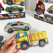 Магнитная игра "Транспорт" QB600-002, 48 магнитов, 2 основа-машинки р. 18*5*22,5 см qbee