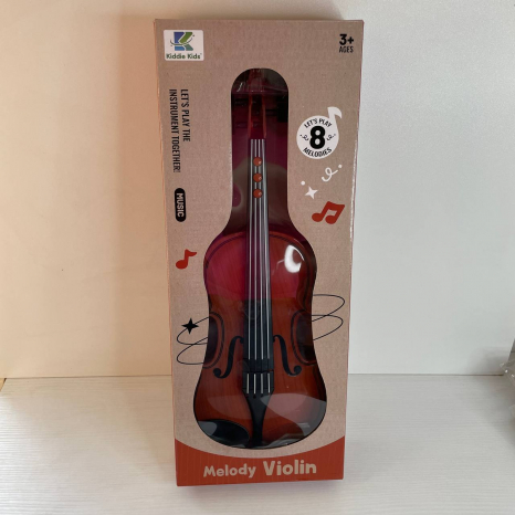 Скрипка QS-05-01 на батарейках, в коробці р.47x18x7 см YG Toys