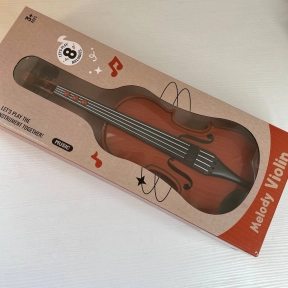 Скрипка QS-05-01 на батарейках, в коробці р.47x18x7 см YG Toys