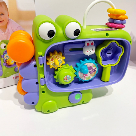 Логічний тактильний сортер зі стукалкою Динозавр QX-91210E