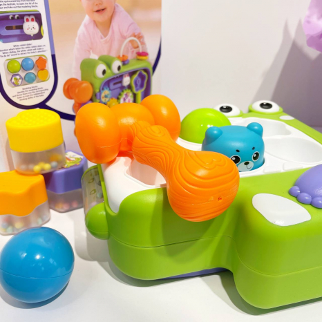 Логічний тактильний сортер зі стукалкою Динозавр QX-91210E